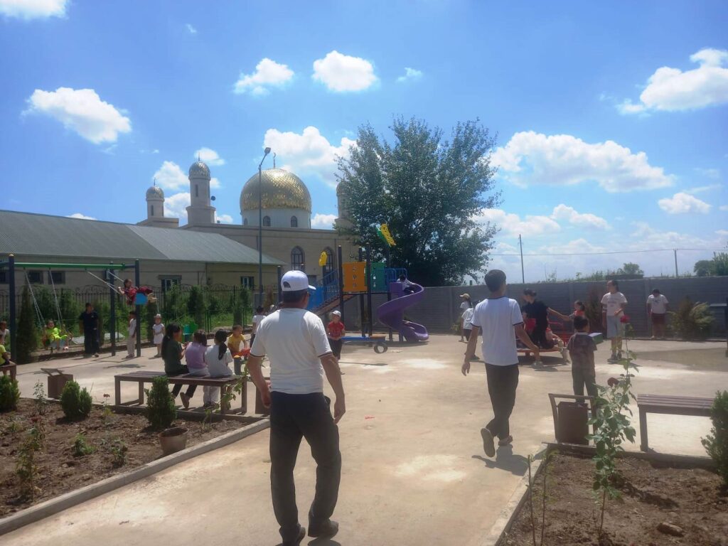 БАЛАЛАР АЛЛЕЯСЫ  ЕЛ ИГІЛІГІНЕ БЕРІЛДІ